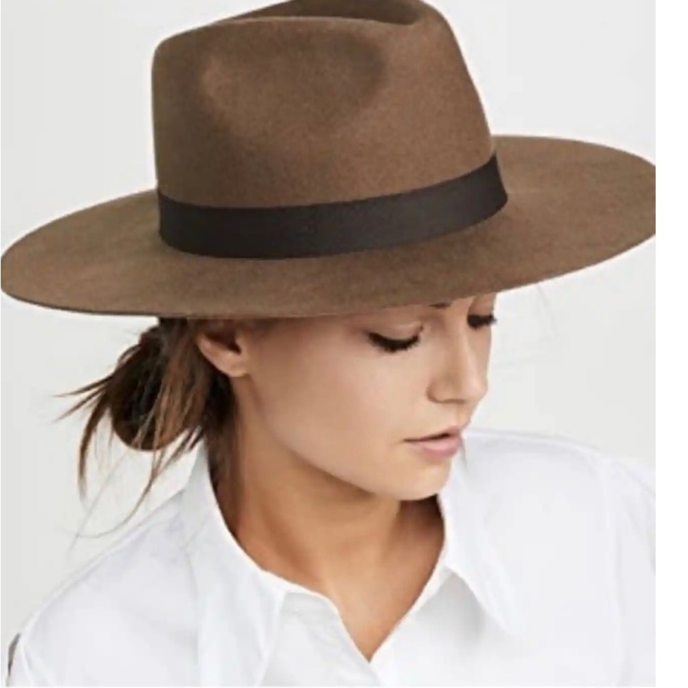 Biltmore x Madewell  100% Wool Montana Felt Hat Brown M 🎩🎁